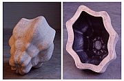 ceramica, cm. 56x66x55h