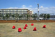 cm. 30 x 26 x 27h
Fiberglass 
City hall of Tachikawa (Tokyo)